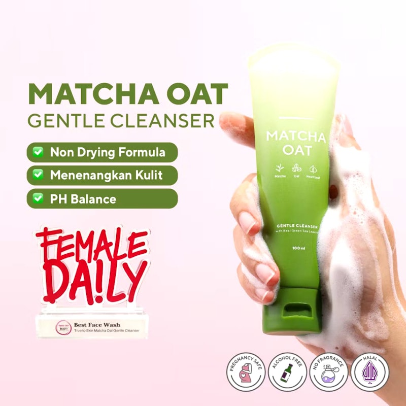 True to Skin Matcha Oat Gentle Cleanser 2