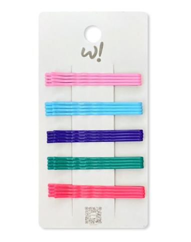 W! Accessories Jepit Slip Bobby Pin Gelombang 