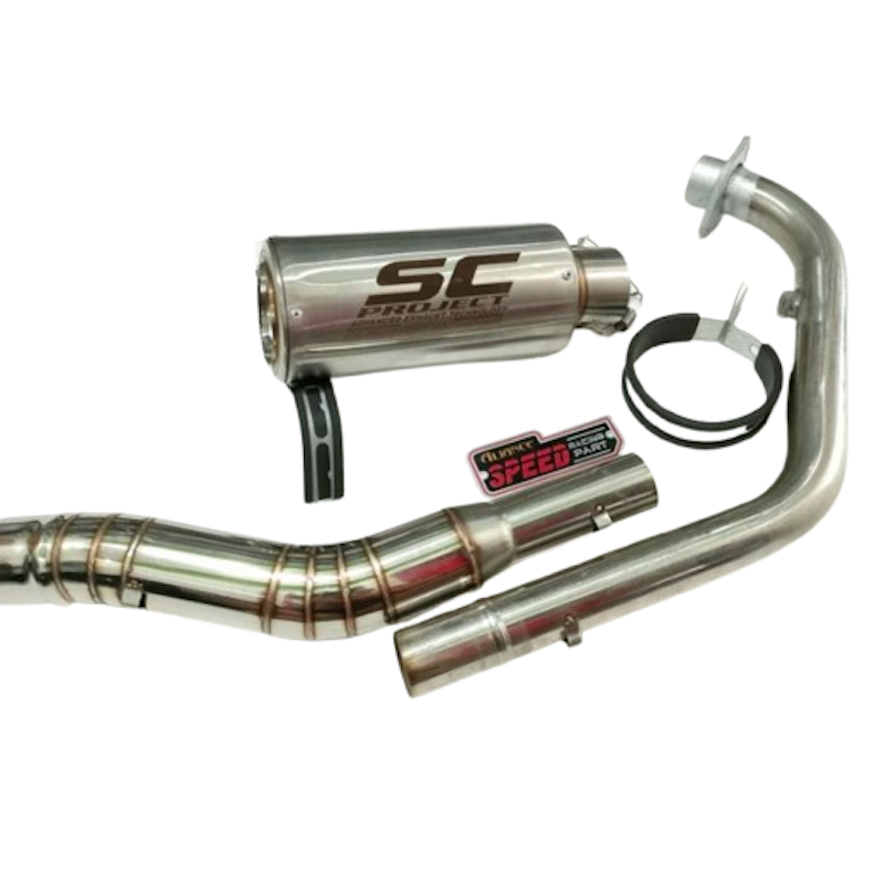 SC Project Knalpot Racing Titan Laser 1