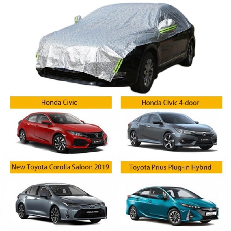 MOFOX Universal Setengah Cover Mobil Outdoor Sun UV 4
