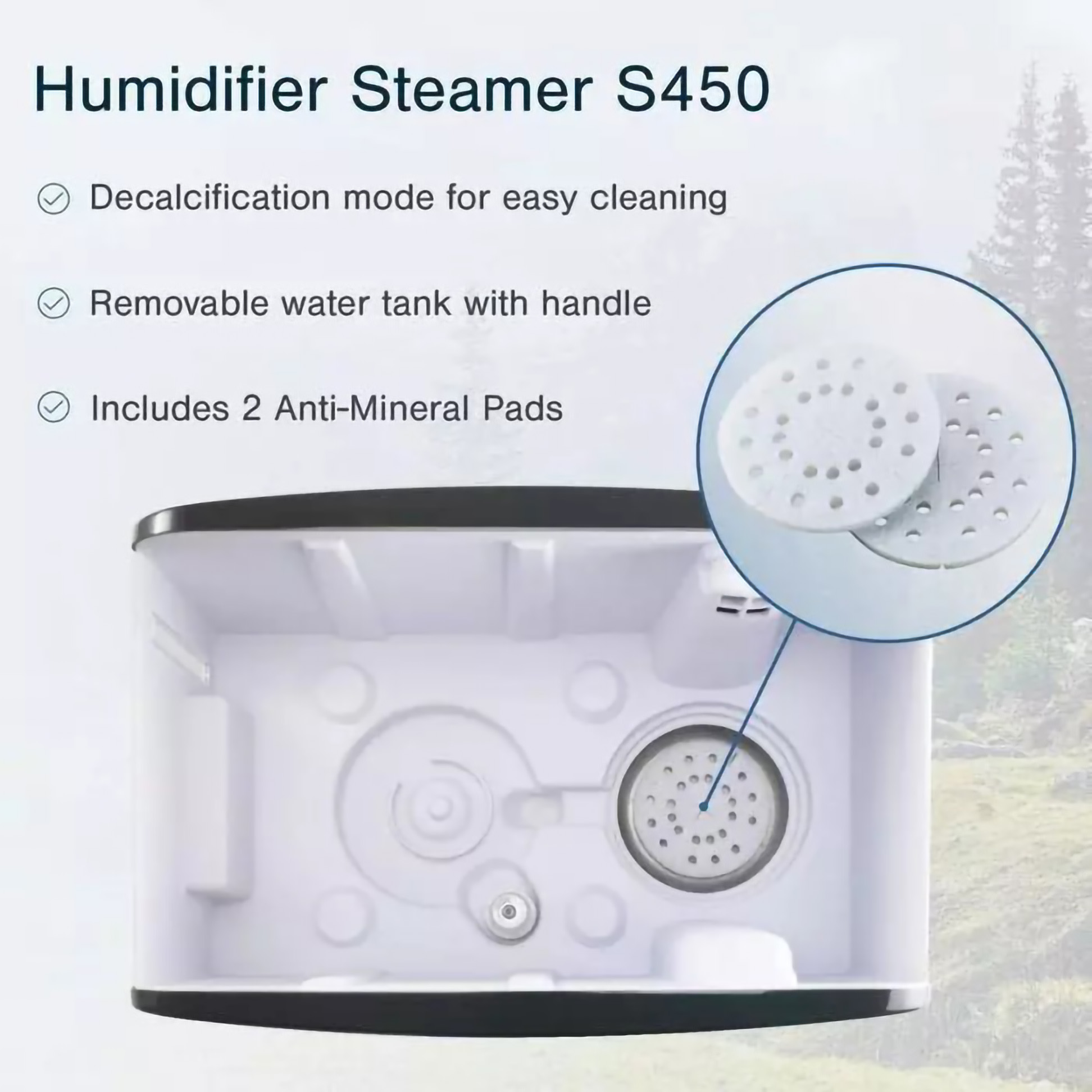 Boneco Humidifier Steamer S450