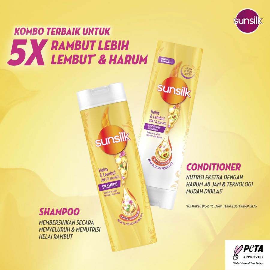 Unilever Indonesia Sunsilk Soft & Smooth Activ-Infusion Shampoo