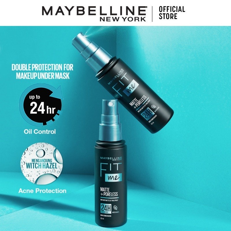 Fit Me Matte + Poreless Instant Matte Setting Spray 2