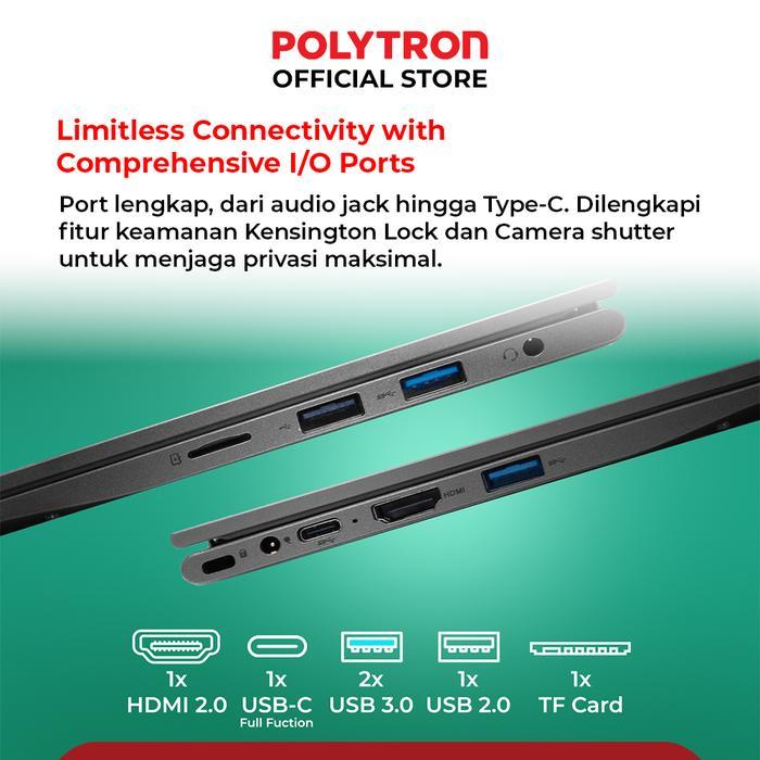 Polytron Laptop Luxia i3 PL-14M3I3A-G82H