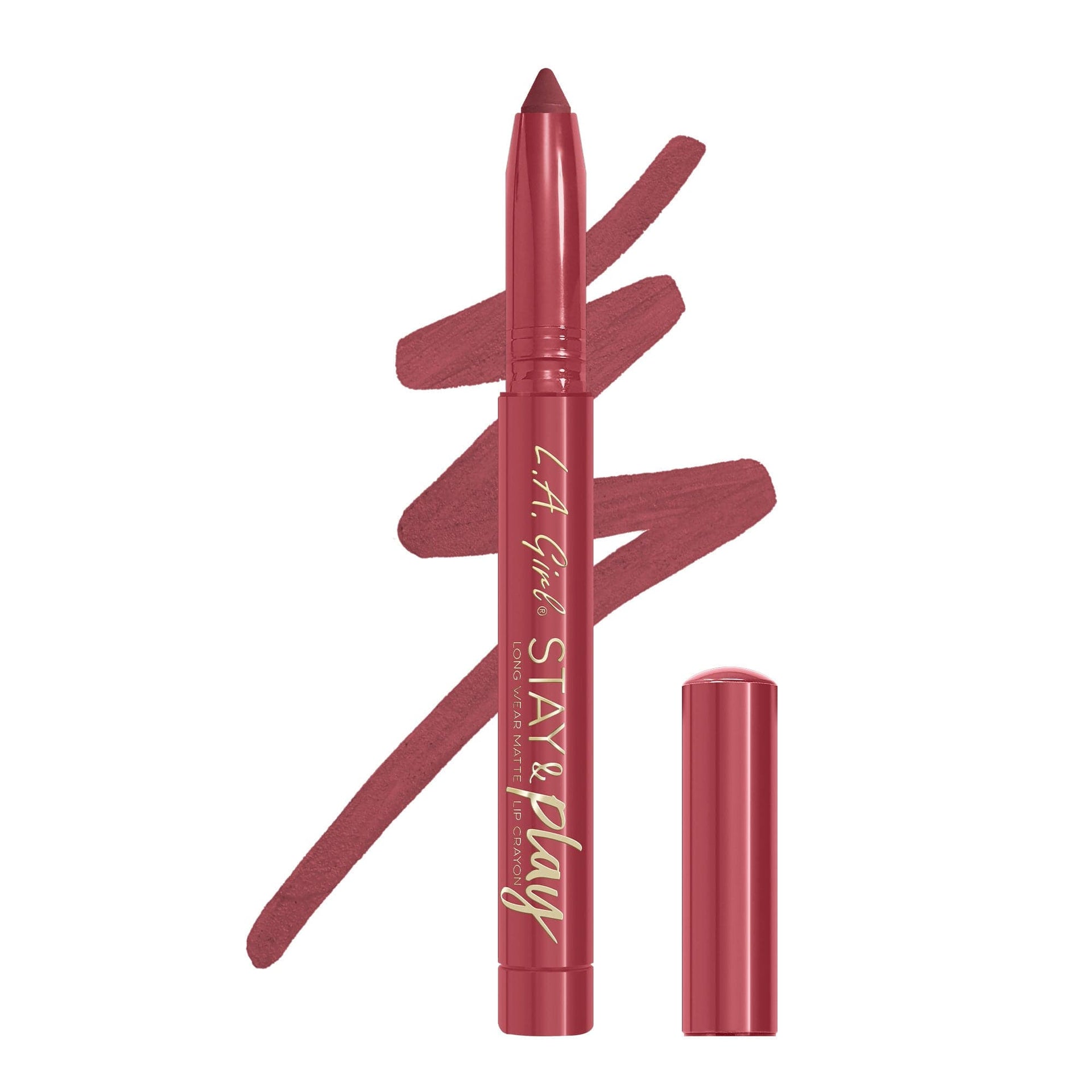 LA GIRL Stay & Play Matte Lip Crayon - Promises ｜ GLC735