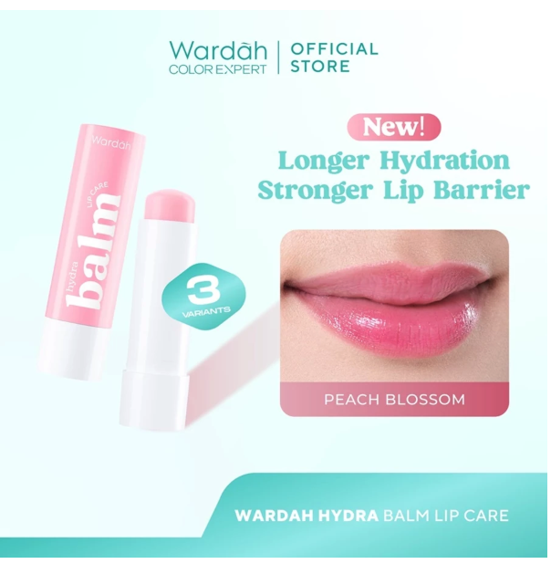 Paragon Technology and Innovation Wardah Hydrabalm Lip Care Peach Blossom