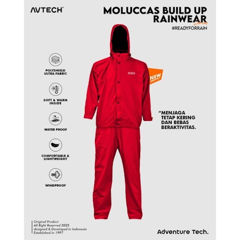 Avtech Moluccas Build Up Rainwear