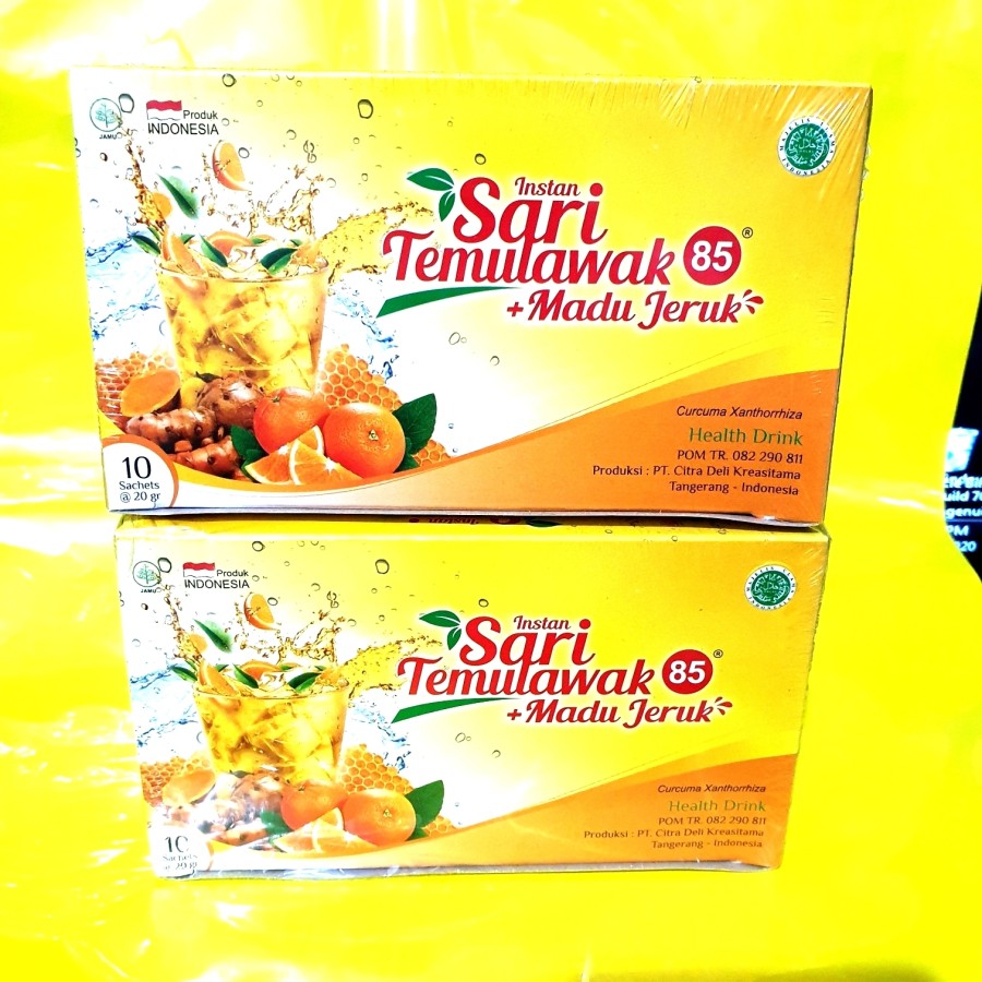 Deli 85 Sari Temulawak + Madu Jeruk