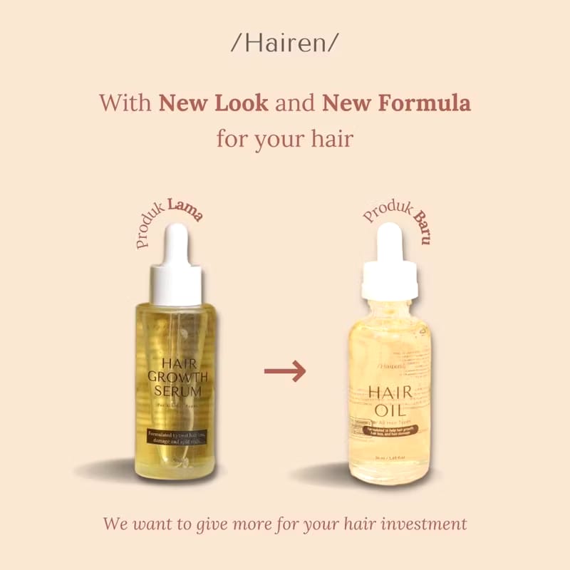 Inti Pesona Lestari Hairen Hair Oil
