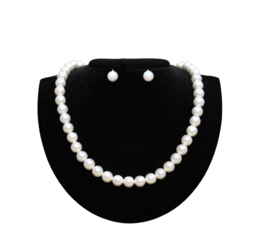 SQUEEN'S Perhiasan Silver & Mutiara Set