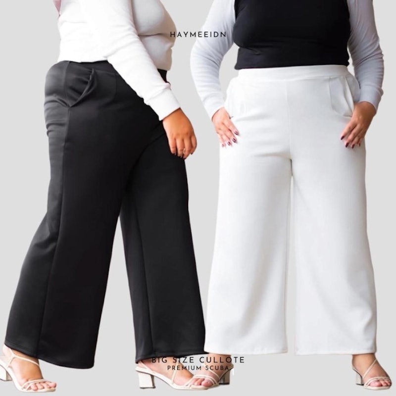 Celana Kulot Scuba Bigsize 5