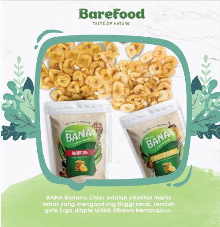 Barefood BANA Healthy Banana Chips