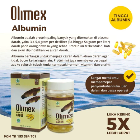 Al Ghuraba Olimex (Minyak Ikan Gabus)