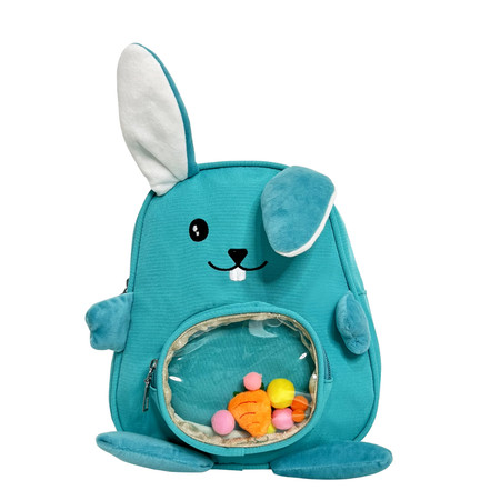  Esternal Rabbit Bendable Ears Pompom Ransel 