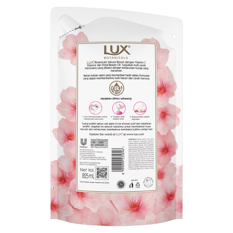 Unilever LUX® Botanicals Sakura Bloom