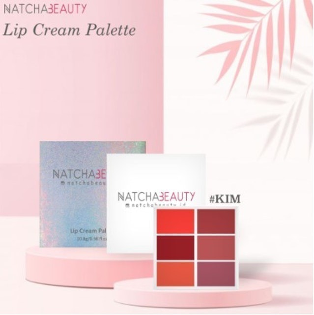 Natcha Beauty Lip Cream Palette