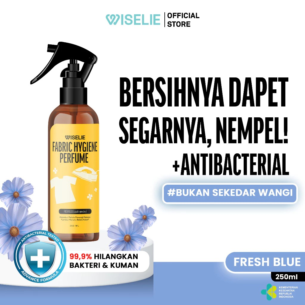 Wiselie Hygiene Fabric Spray Fresh Blue 2