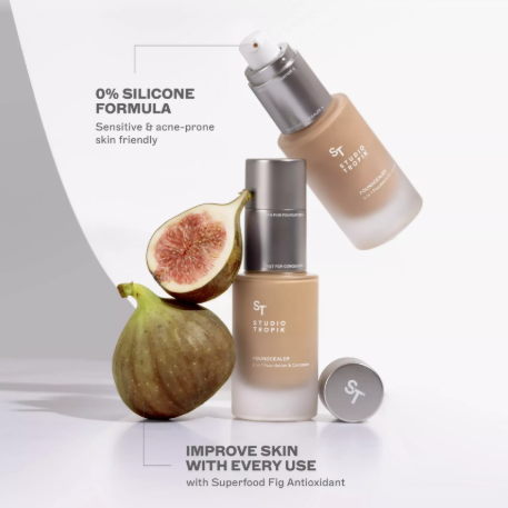 Parvis Magna Jaya Studio Tropik Foundcealer 2 in 1 Foundation & Concealer NC04