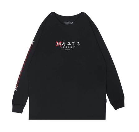 Dobujack Tshirt Assemble Black Longsleeve