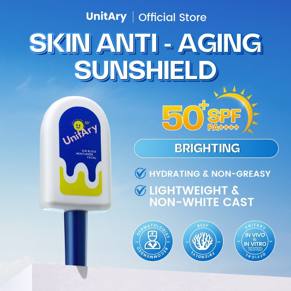 Unitary Cosmetic Group UnitAry Sun Block Moisturizer Facial SPF 50+ PA++++