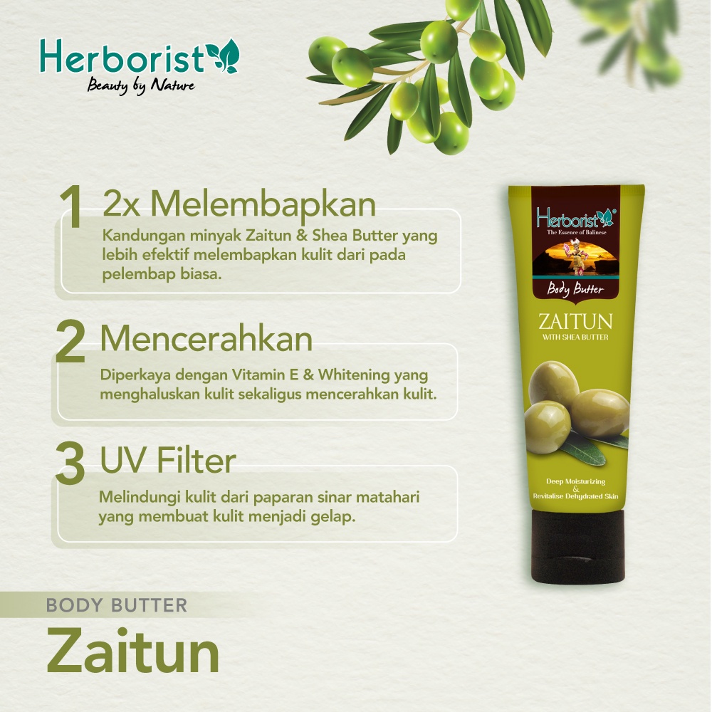 Victoria Care Indonesia Herborist Body Butter Zaitun