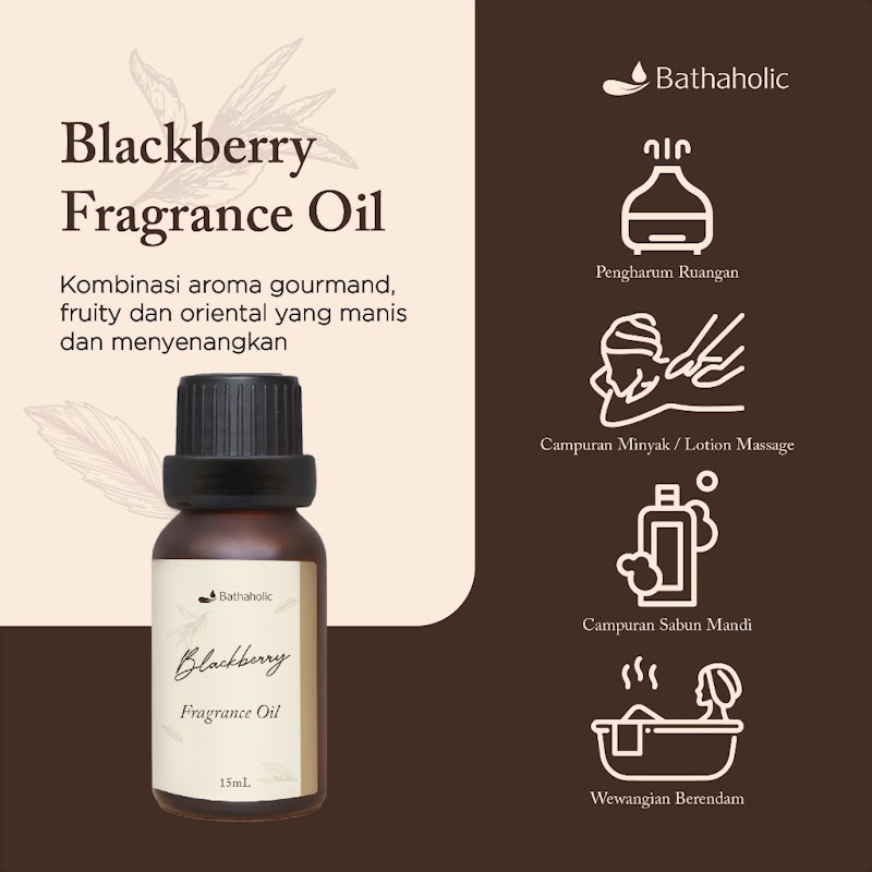 Bathaholic Blackberry Fragrance Oil 4