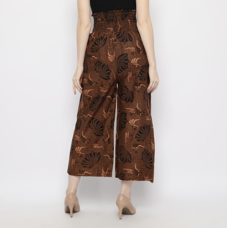 Vanny Shirred Batik Cullote 4