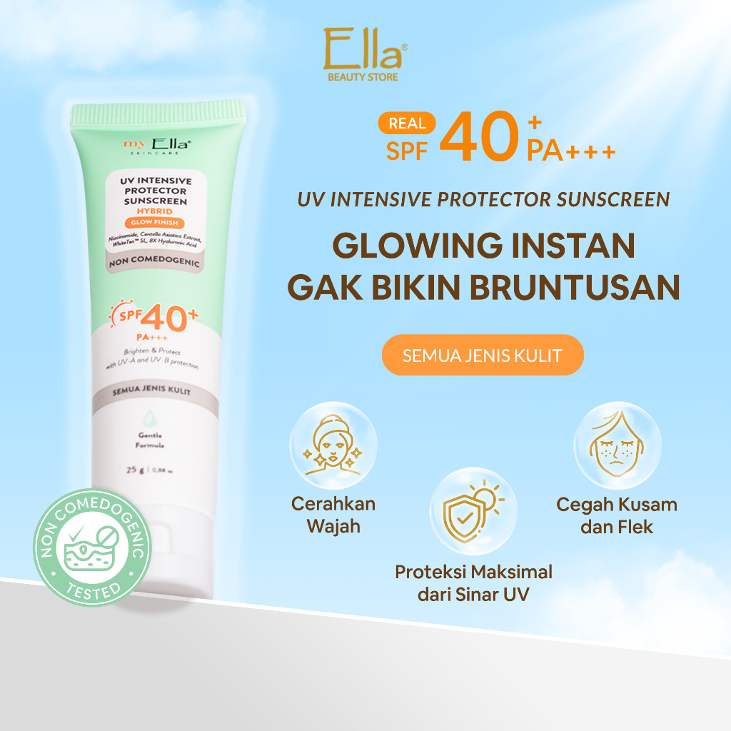 Ella Karunia Estetika Ella Skincare UV Intensive Protector Sunscreen SPF 40+ PA+++