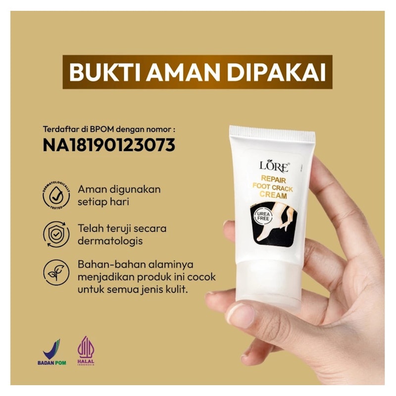 LORE® Repair Foot Crack Cream 5