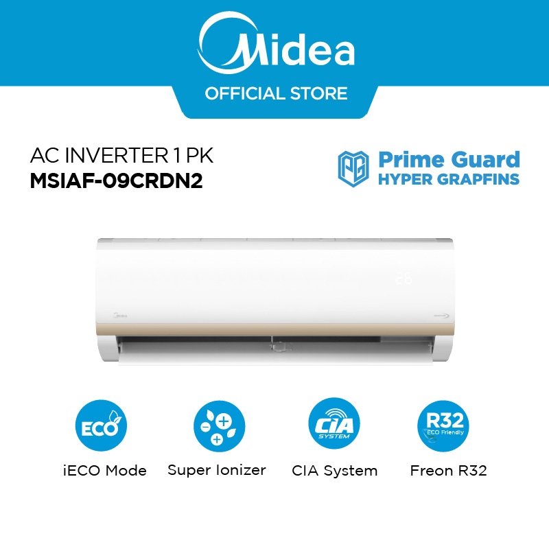 Midea Planet Indonesia Midea AC Inverter 1 PK XtremeSave MSIAF-09CRDN2X