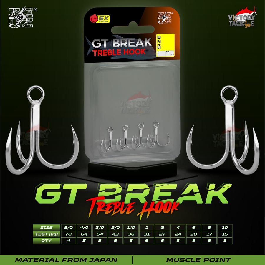  BKK Treble Hook Raptor-Z 6071-4X-HG