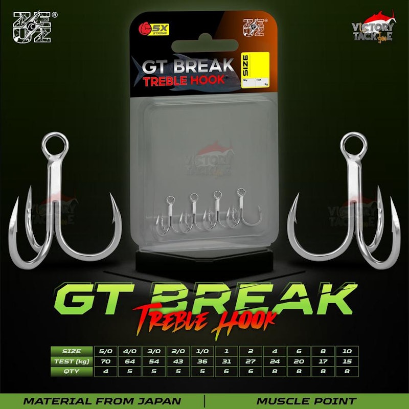 BKK Treble Hook Raptor-Z 4