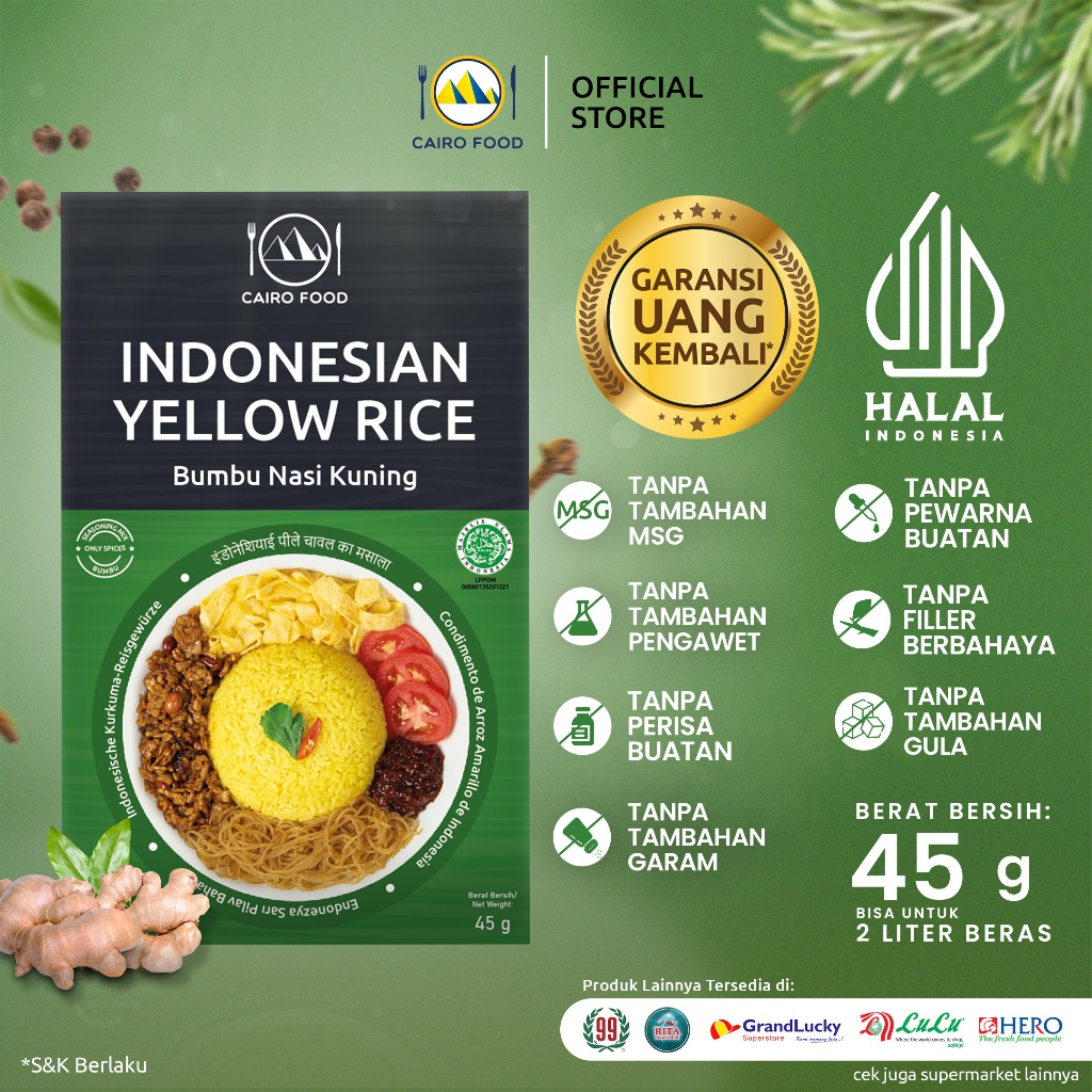 Cairo Food  Cairo Food Bumbu Nasi Kuning