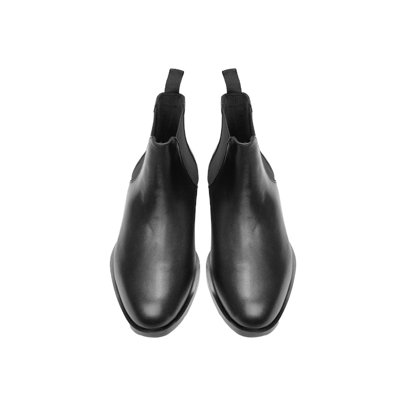 Prabu Sepatu Kulit Chelsea Boots Wanita Aska 4