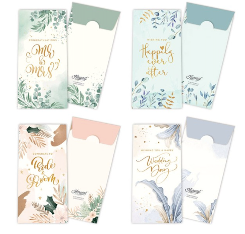 Amplop / Angpao Wedding Harvest isi 6 – Glam Wedding 1