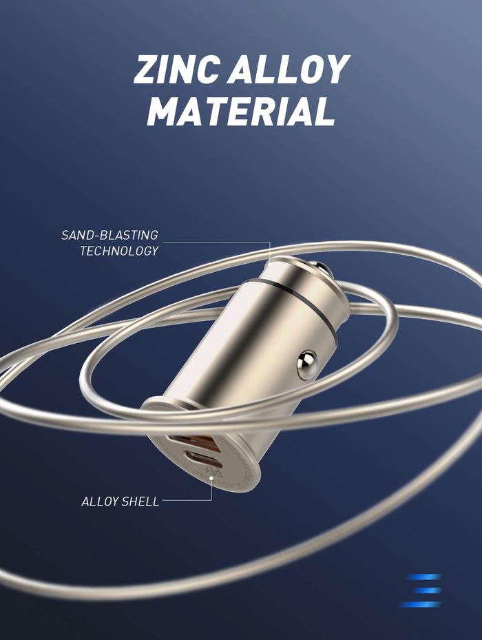 LDNIO Car Charger 30 Watt 3
