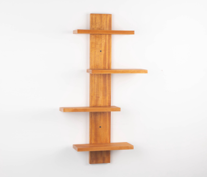 Wooden Projects  Rak Dinding Kayu Susun 4 RB2