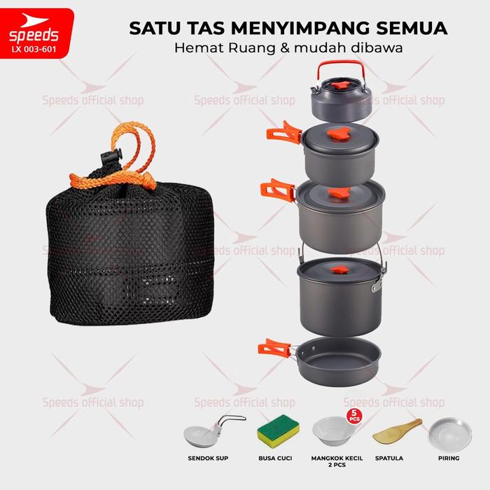 SPEEDS 5 in 1 Cooking Set 3