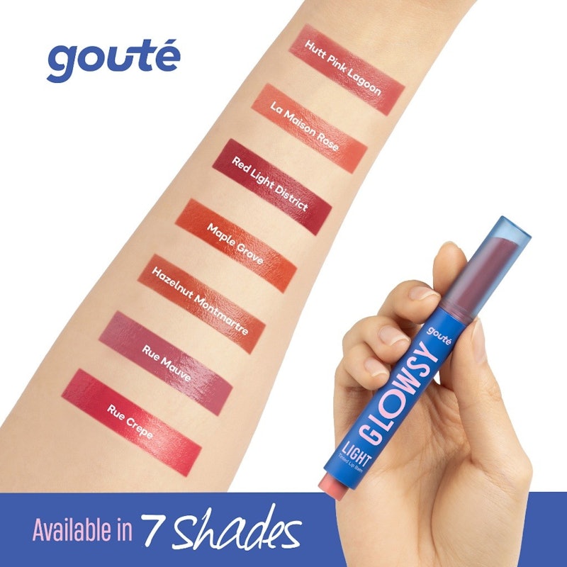 Goute Tinted Lip Balm Glowsy Light Hazelnut Montmartre 3