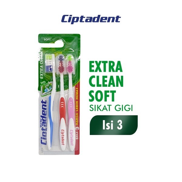 Sikat Gigi Extra Clean Soft 3