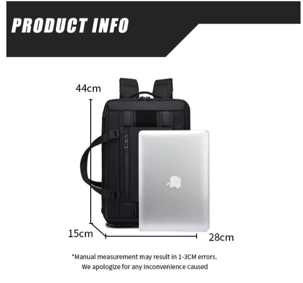 Ozuko Sukses Indonesia Ozuko Backpack 3in1 9749