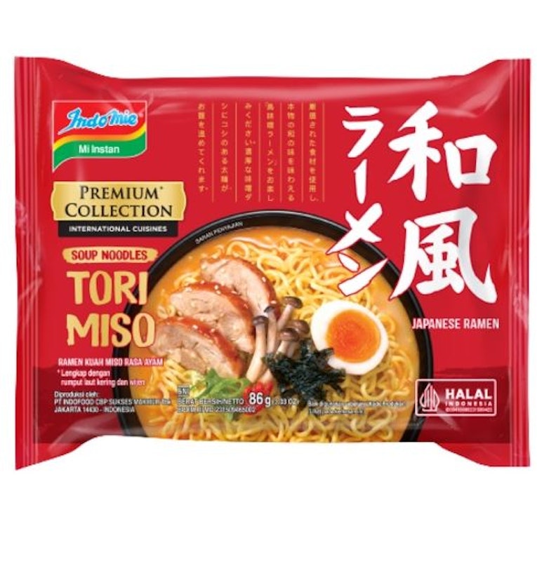 Indomie Premium Collection Tori Miso 1