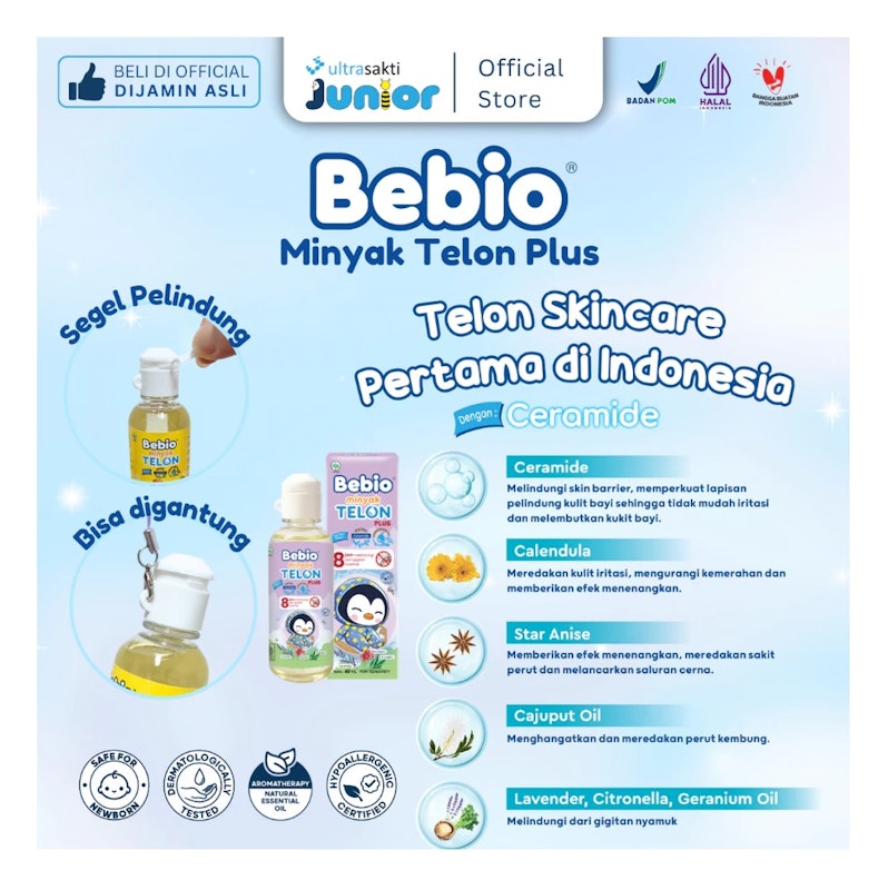 Bebio Minyak Telon Plus