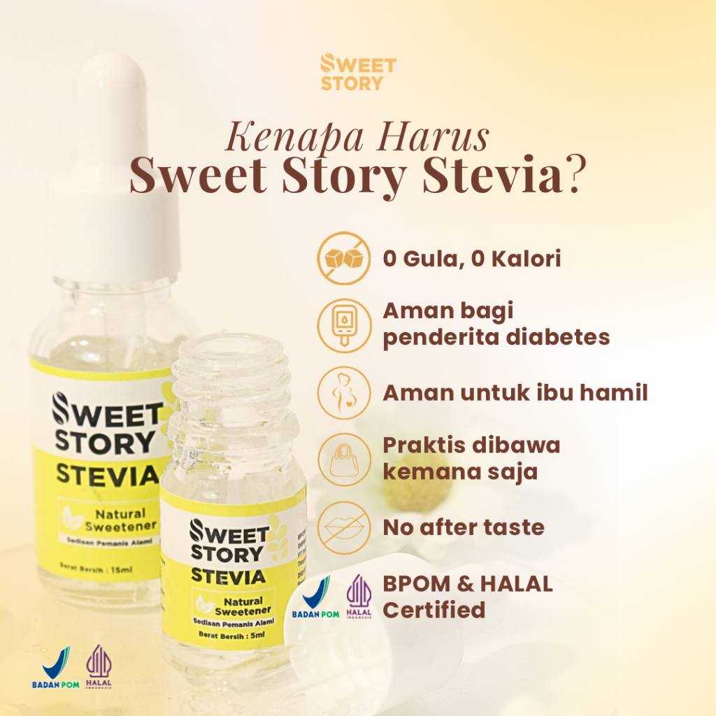 Megah Cantika Indonesia Sweet Story Stevia Natural Sweetener