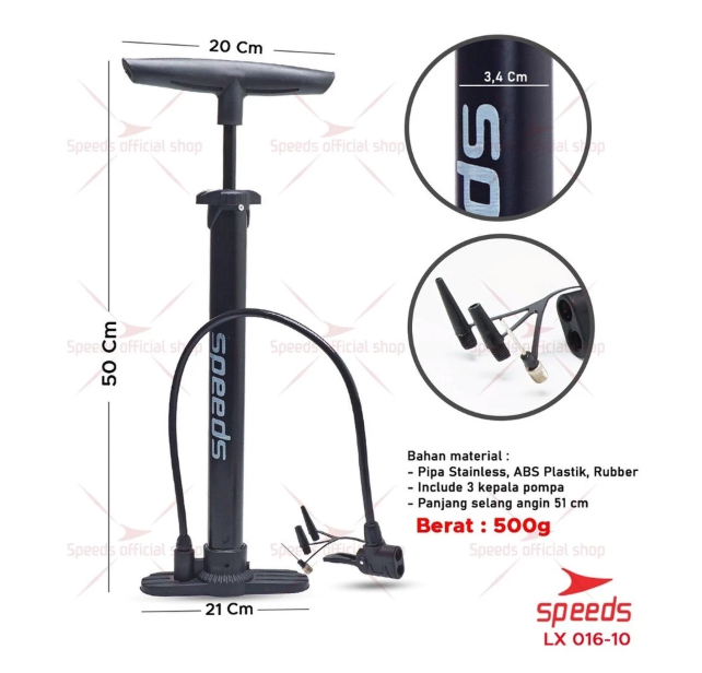 SPEEDS Pompa Angin 016-10