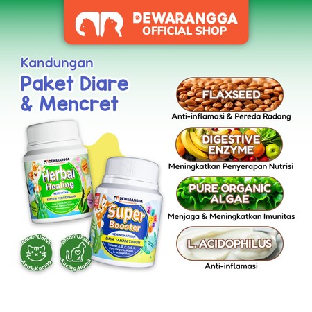 Dewarangga Paket Vitamin Kucing Diare & Mencret 4