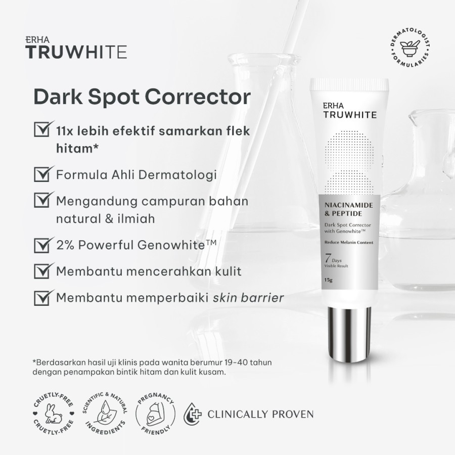 ERHA Clinic Indonesia ERHA Truwhite Niacinamide & Peptide Dark Spot Corrector