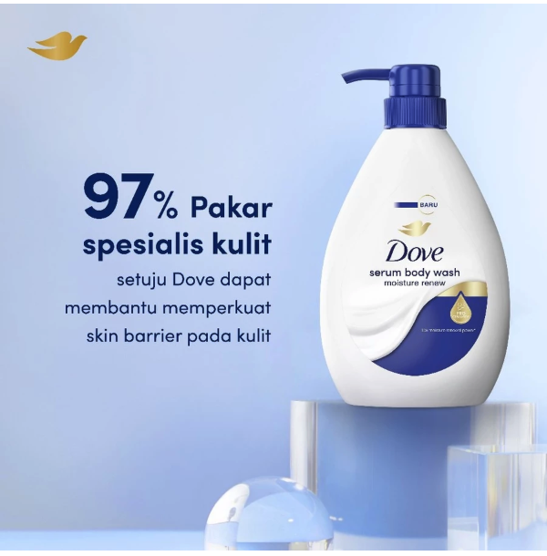 Unilever Indonesia Dove Serum Body Wash Sensitive Relief
