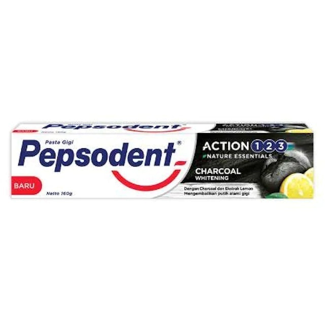 Pasta Gigi Pepsodent Complete 8 Charcoal