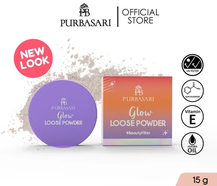 Gloria Origita Cosmetics Purbasari Glow Loose Powder